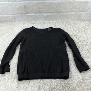 Lululemon Mesh On Mesh Pop Over Black